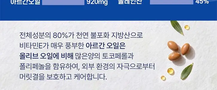[대용량] 박준뷰티랩 아르간 오일 비건 트리트먼트 1150ml 모발커디셔닝 헤어팩 상세페이지 8